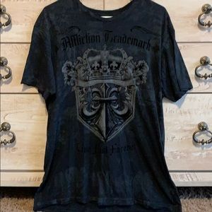 Men’s Affliction Tee, Size Large